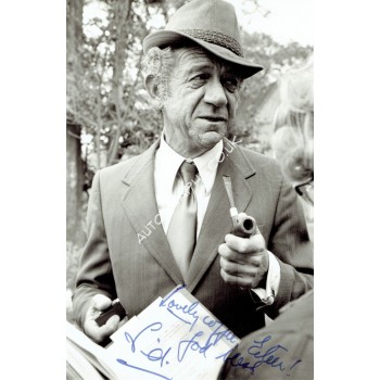 Sid James genuine authentic signed autograph signatures photo. COA UACC