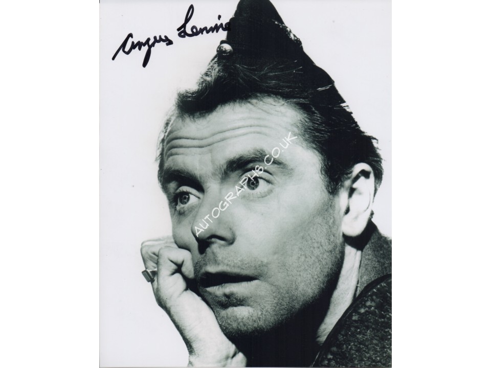 Angus Lennie Great Escape genuine signed authentic signature image. COA UACC