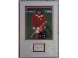 George Best Man United genuine signature signed autograph display photo. COA UACC George Best Man United genuine signature signed autograph display photo. COA UACC