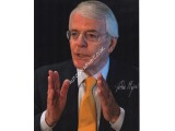 Prime Minister John Major PM signed original genuine autograph authentic. COA UACC