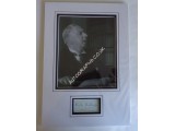 Miles Malleson genuine authentic signature autograph display. COA UACC Miles Malleson genuine authentic signature autograph display. COA UACC