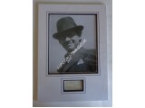 Alexander Korda genuine authentic signature autograph display. COA UACC