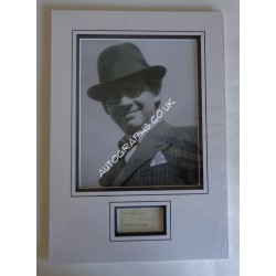 Alexander Korda genuine authentic signature autograph display. COA UACC