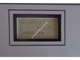 Alexander Korda genuine authentic signature autograph display. COA UACC