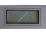 Merle Oberon genuine authentic signature autograph display. COA UACC Merle Oberon genuine authentic signature autograph display. COA UACC