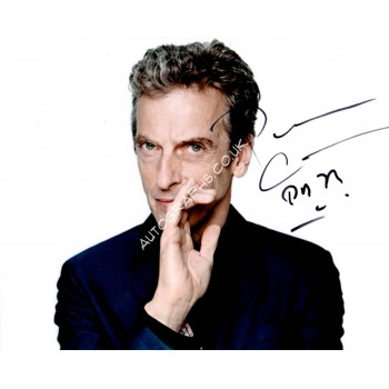 Peter Capaldi Doctor Who authentic genuine signed autograph photo. COA UACC