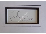 Francis Ford Coppola Godfather signed authentic signature autograph display. COA UACC