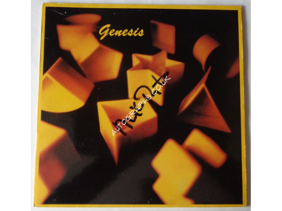 Genesis Mike Rutherford genuine authentic autograph signature signed album. COA UACC