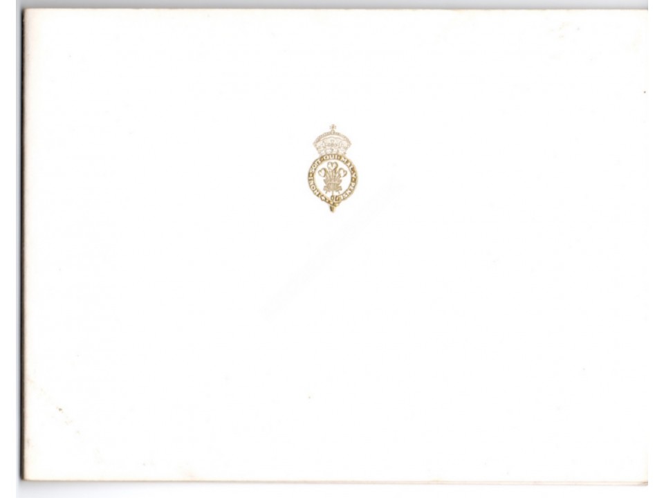Prince Charles Royalty genuine authentic signed Christmas card. COA UACC Prince Charles Royalty genuine authentic signed Christmas card. COA UACC
