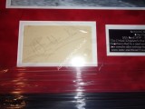 Mike Hawthorn Ferrari genuine authentic autograph signed signature display. COA UACC