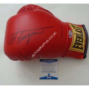 Joe Frazier Boxing genuine authentic autograph signed signature glove Beckett. COA UACC