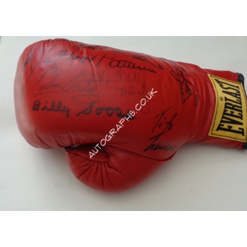 Ken Norton Floyd Patterson signed original genuine authentic glove. COA UACC