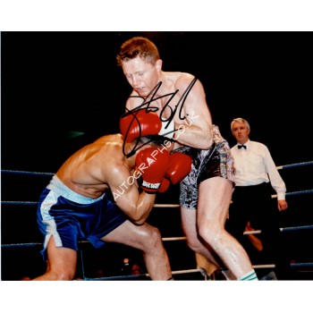 Steve Collins Boxing original authentic signed autograph photo. COA UACC