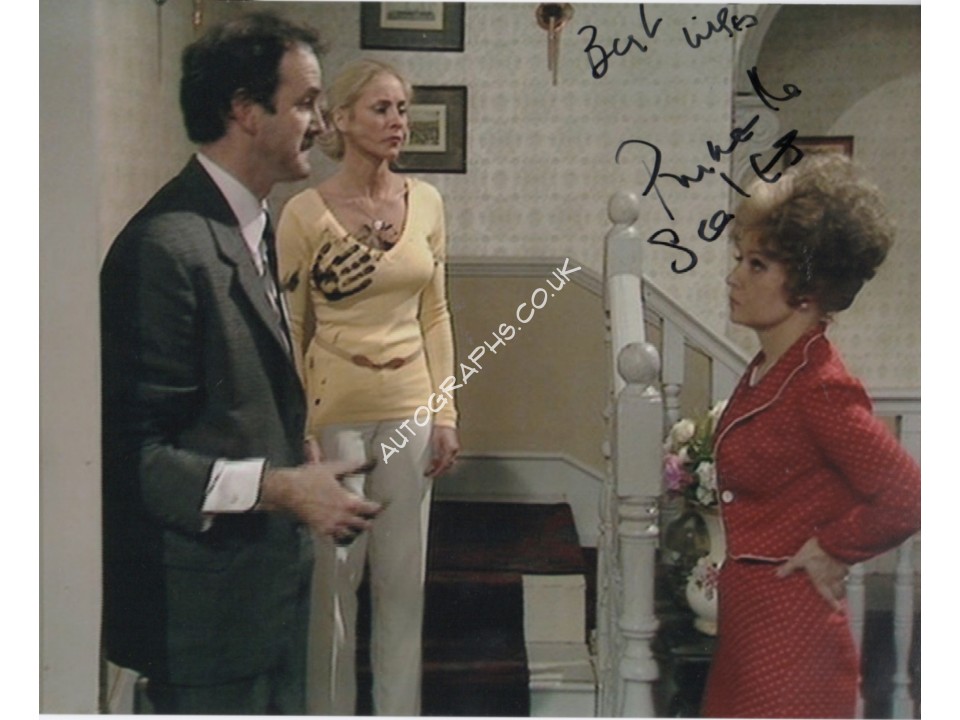 Fawlty Towers Prunella Scales signed autograph colour photo 4. COA UACC Fawlty Towers Prunella Scales signed autograph colour photo 4. COA UACC