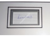 Bobby Moore WC West Ham 1966 genuine signed authentic signature & photo. COA UACC