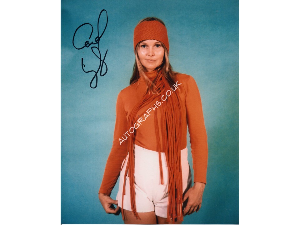 Carol Lynley Poseidon Adventure genuine signed authentic signature photo. COA UACC