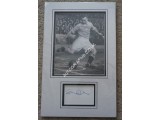 Stanley Mathews genuine signed authentic signature & photo. COA UACC Stanley Mathews genuine signed authentic signature & photo. COA UACC