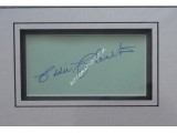 Eddie Charlton snooker genuine signed authentic signature & photo. COA UACC