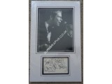Long John Baldry genuine signed authentic signature & photo. COA UACC Long John Baldry genuine signed authentic signature & photo. COA UACC