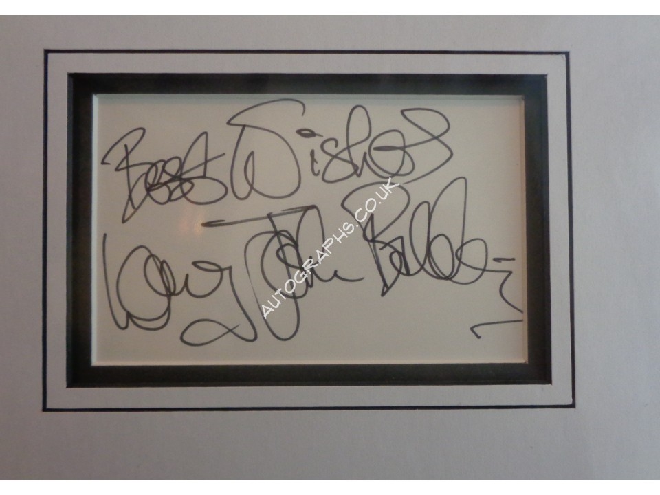 Long John Baldry genuine signed authentic signature & photo. COA UACC Long John Baldry genuine signed authentic signature & photo. COA UACC