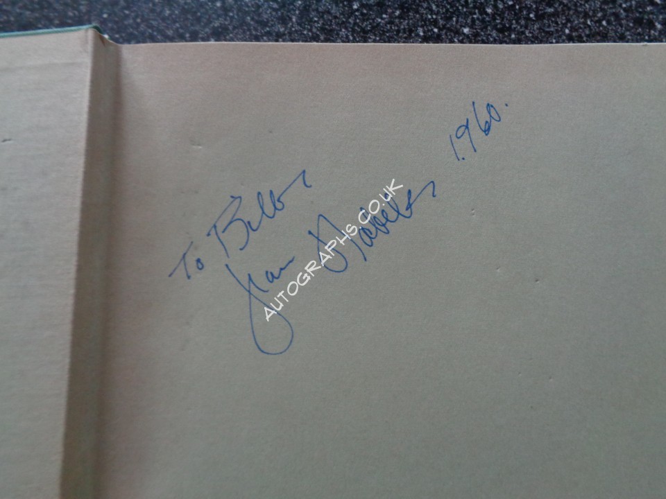 Henry Cotton Golf genuine signed authentic autograph book. COA UACC