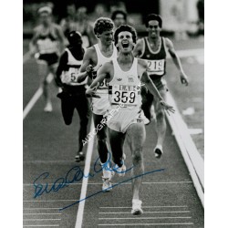 Sebastian Coe athletics genuine signed authentic autograph colour photo 2. COA UACC