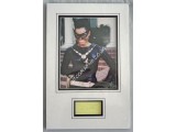 Eartha Kitt Batman signed genuine signature autograph display. COA UACC