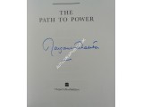 Margaret Thatcher PM authentic genuine signed autograph book politics. COA UACC Margaret Thatcher PM authentic genuine signed autograph book politics. COA UACC