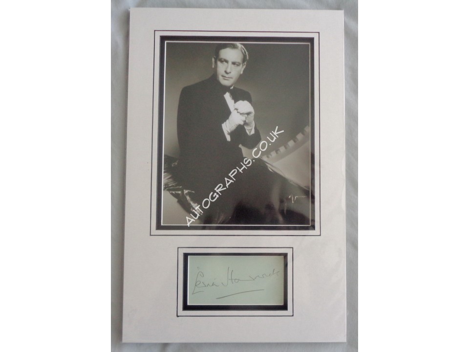 Cedric Hardwick Twilight Zone signed genuine signature autograph display. COA UACC Cedric Hardwick Twilight Zone signed genuine signature autograph display. COA UACC