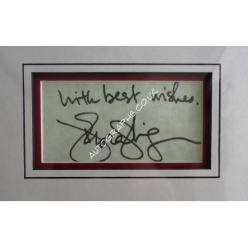 Debra Winger Wonder Girl signed genuine signature autograph display. COA UACC Debra Winger Wonder Girl signed genuine signature autograph display. COA UACC