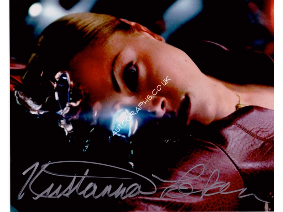 Kristanna Loken Terminator signed genuine signature autograph photo. COA UACC Kristanna Loken Terminator signed genuine signature autograph photo. COA UACC