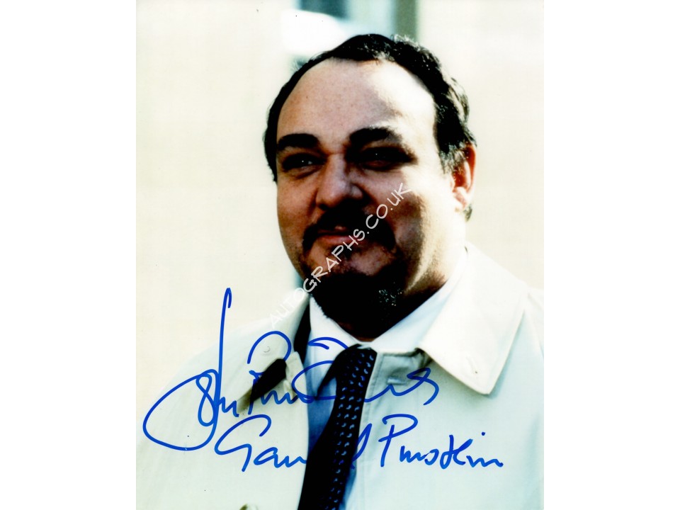 James Bond John Rhys Davies signed genuine signature autograph photo. COA UACC