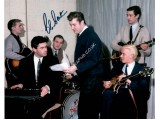 Clem Cattini Tornados Telstar signed genuine signature autograph photo. COA UACC