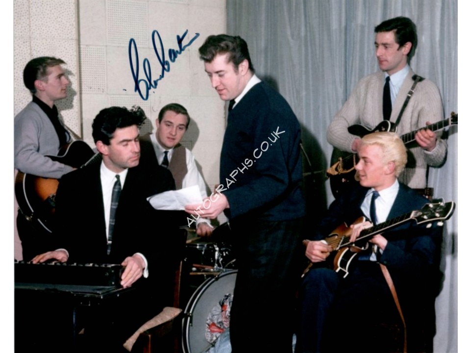 Clem Cattini Tornados Telstar signed genuine signature autograph photo. COA UACC