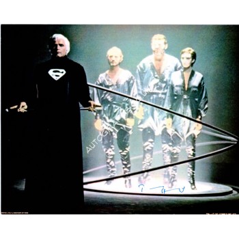 Terence Stamp Superman genuine signed authentic signature photo. COA UACC