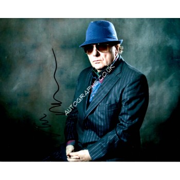 Van Morrison genuine signed authentic signature photo. COA UACC