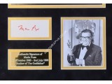 Mario Puzo Godfather signed genuine authentic autograph signature. COA UACC