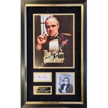 Mario Puzo Godfather signed genuine authentic autograph signature. COA UACC