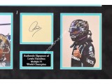 Lewis Hamilton Mercedes F1 signed genuine authentic autograph. COA UACC Lewis Hamilton Mercedes F1 signed genuine authentic autograph. COA UACC