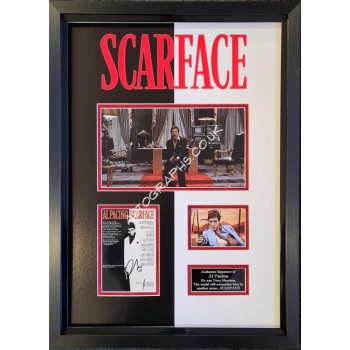 Al Pacino Scarface signed genuine authentic autograph. COA UACC