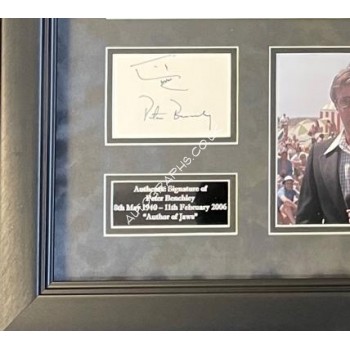 Peter Brenchley JAWS signed genuine authentic autograph. COA UACC Peter Brenchley JAWS signed genuine authentic autograph. COA UACC