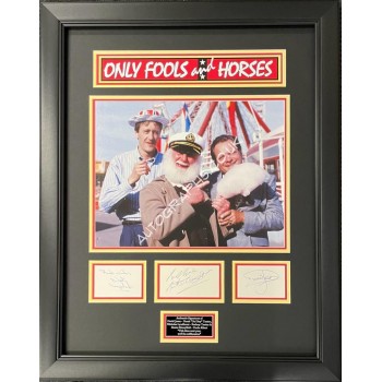 David Jason Buster Merryfield Lyndhurst signed genuine authentic autograph. COA UACC