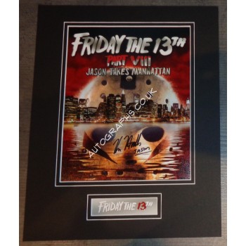 Kane Hodder Jason Friday signed genuine signature autograph. COA UACC