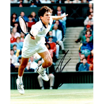 Tim Henman Tennis Wimbledon signed genuine signature autograph photo. COA UACC