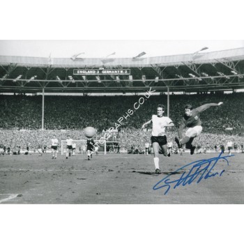 Geoff Hurst WC 1966  genuine signed authentic autograph photo 4. COA UACC