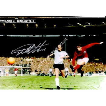 Geoff Hurst WC 1966  genuine signed authentic autograph photo 7. COA UACC
