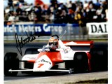 John Watson McLaren F1 genuine authentic signed photo. COA UACC