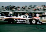 Derek Bell LeMans Porsche genuine authentic signed photo. COA UACC Derek Bell LeMans Porsche genuine authentic signed photo. COA UACC