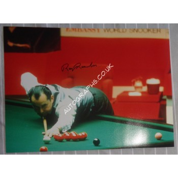 Ray Reardon snooker genuine authentic autograph signed photo. COA UACC