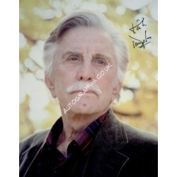 Kirk Douglas signed authentic signature autograph photo. COA UACC Kirk Douglas signed authentic signature autograph photo. COA UACC